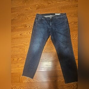 Rag & Bone Dark Indigo Low Rise Boyfriend Jeans Womens Size 34